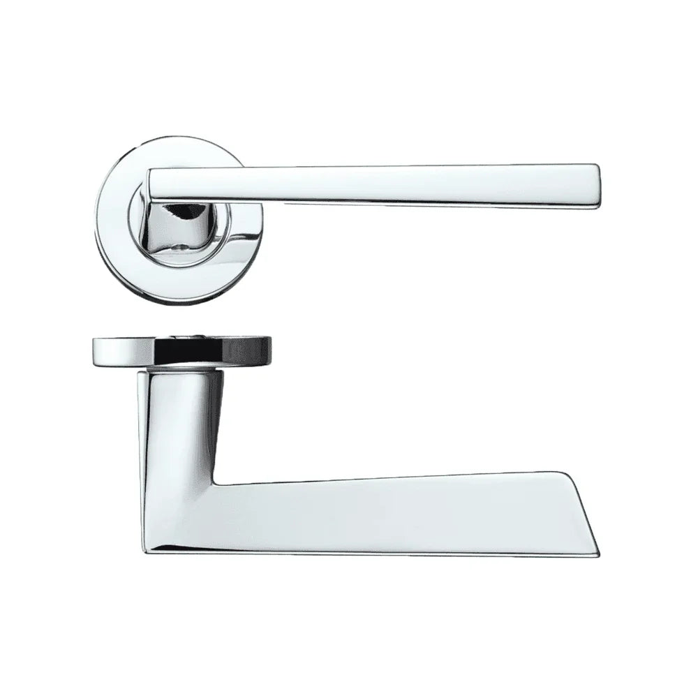 Lyra Privacy Premium Plus Range Polished Chrome Doors 160 x 230