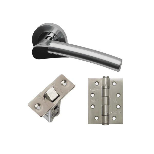 Neptune Chrome Doors 160 x 230