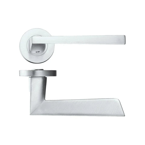 Lyra Privacy Premium Plus Range Satin Chrome Doors 160 x 230