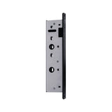 Manhattan Privacy Magnetic Latch  Range Matt Black Doors 160 x 230