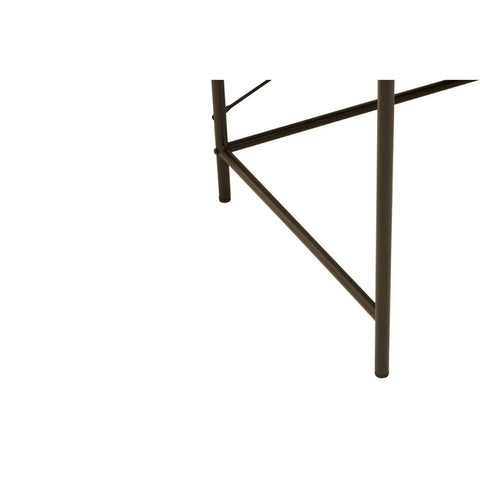 Walnut Veneer Desk with Drawers