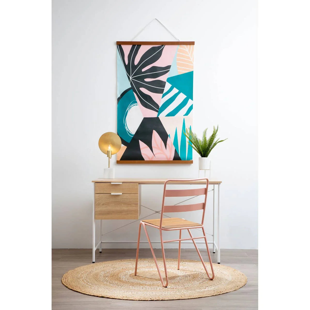 Stylish Oak Desk Drawers