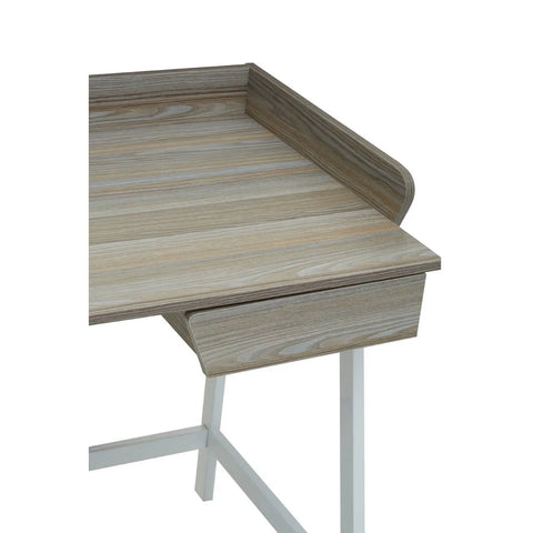 Oak Metal Frame Desk