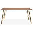 Luxury Wood Effect Dining Table