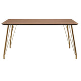 Luxury Wood Effect Dining Table