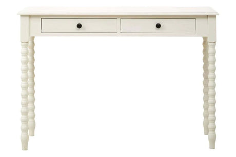 Country Ivory Wood Desk
