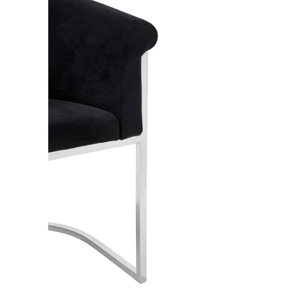 Luxe Crescent Dining Chair