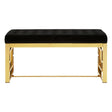 Luxe Velvet Gold Bench