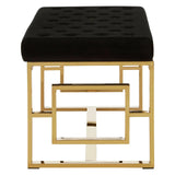 Luxe Velvet Gold Bench