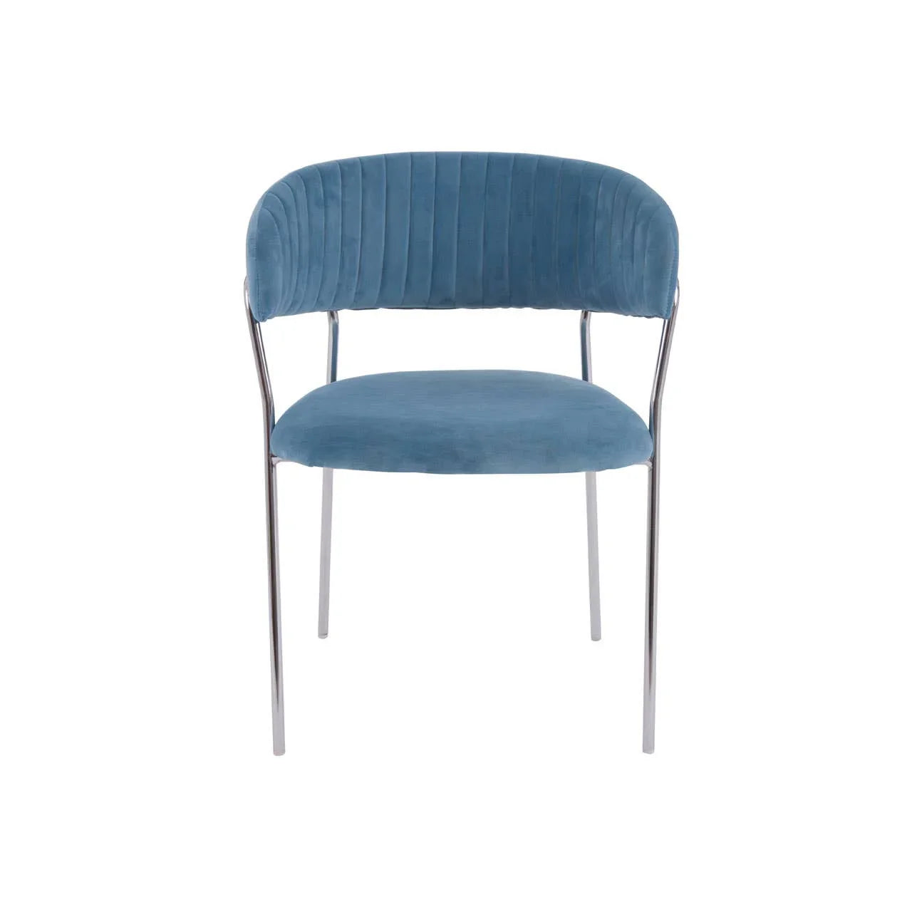 Velvet Channel Dining Chair