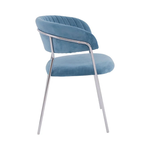 Velvet Channel Dining Chair