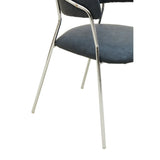 Modern Chrome Dining Chair