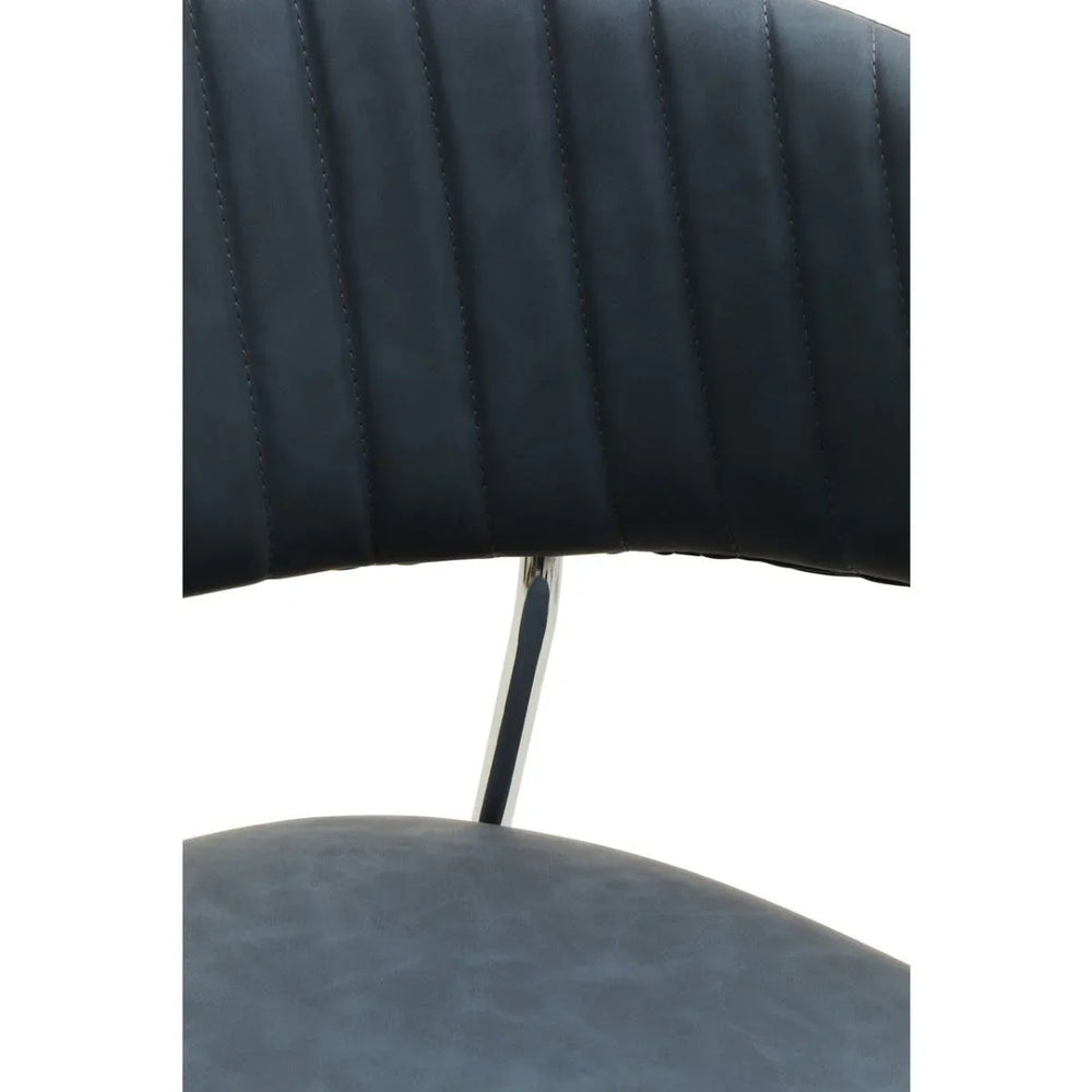 Modern Chrome Dining Chair