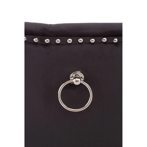 Luxe Diamond Velvet Dining Chair