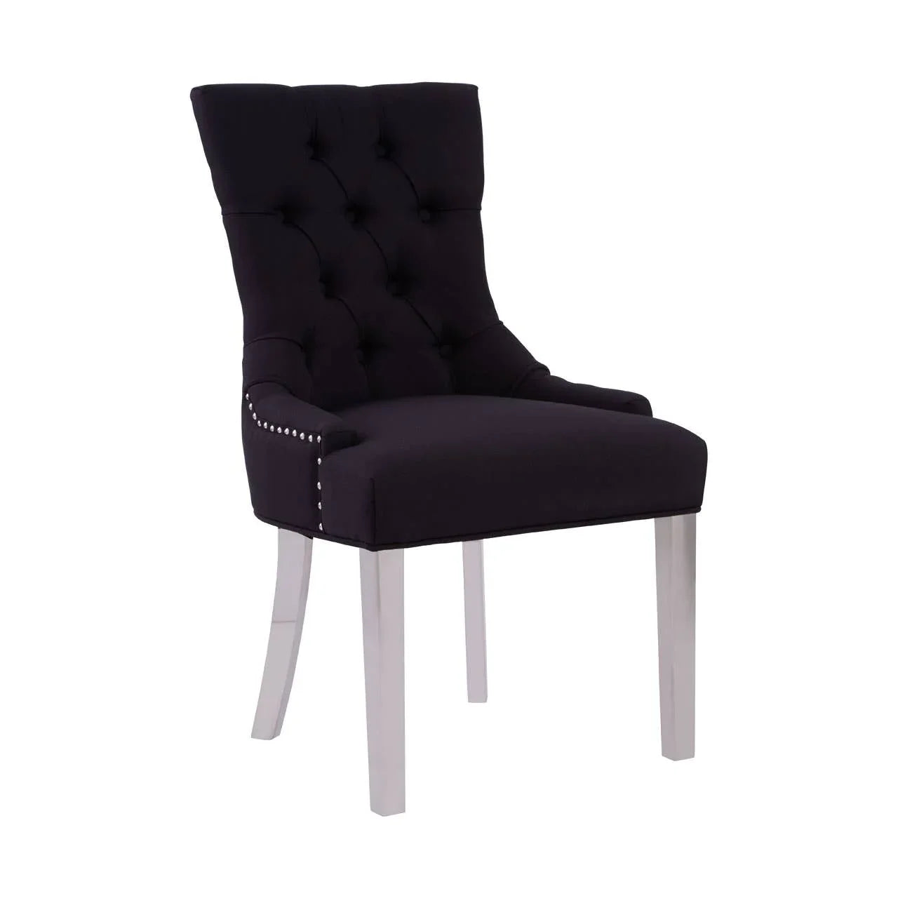 Modern Button-Back Dining Chair