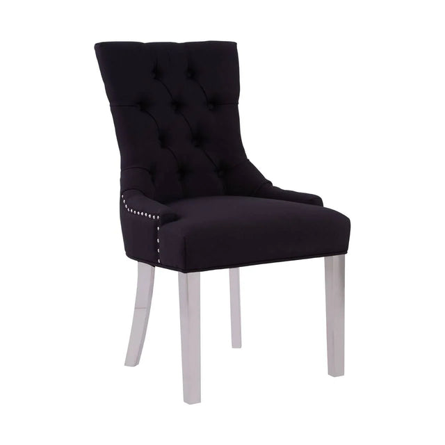Modern Button-Back Dining Chair