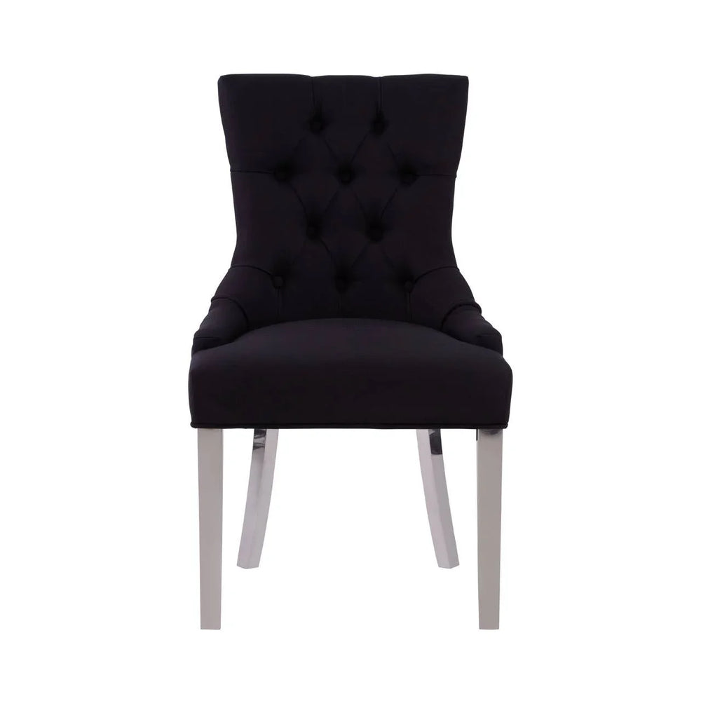 Modern Button-Back Dining Chair