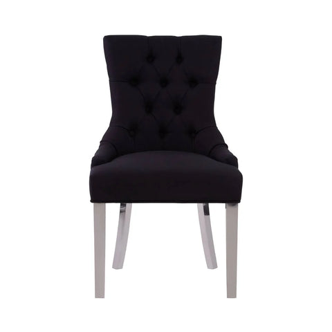 Modern Button-Back Dining Chair