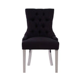 Modern Button-Back Dining Chair