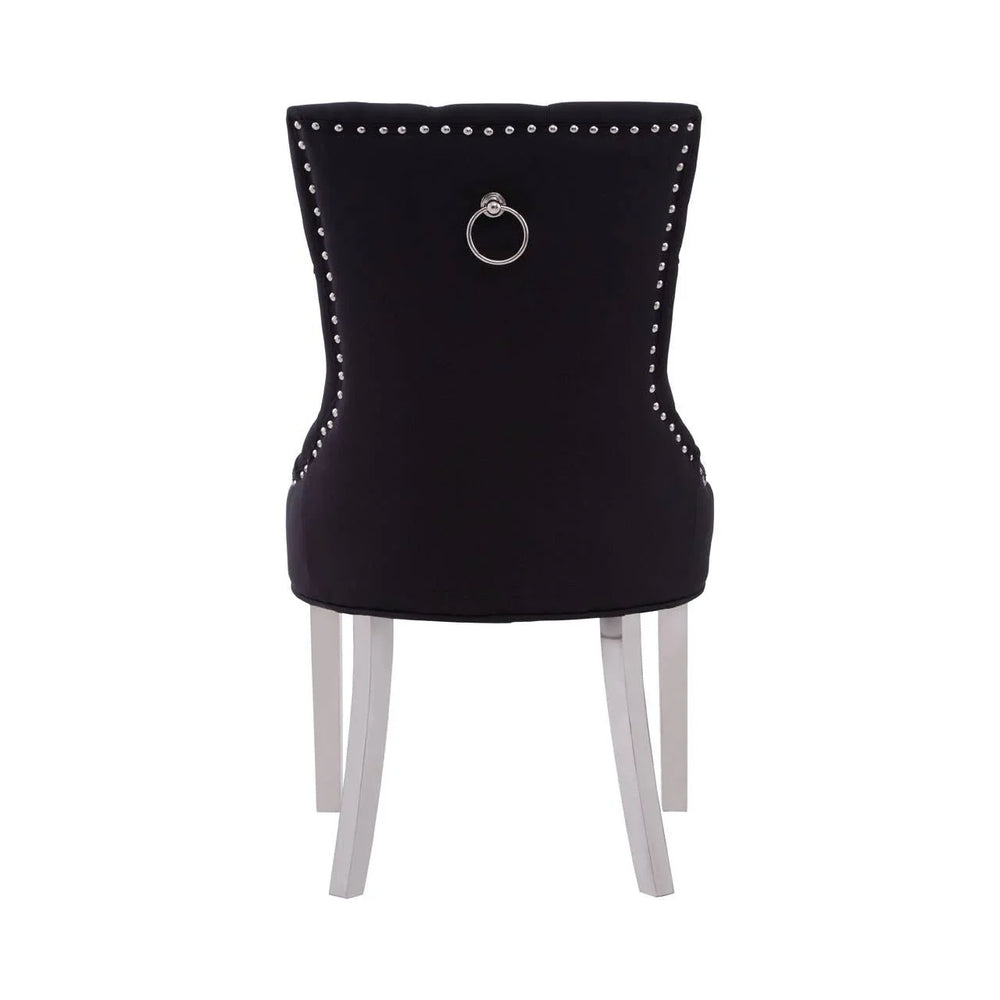 Modern Button-Back Dining Chair