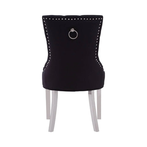 Modern Button-Back Dining Chair