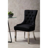 Modern Button-Back Dining Chair