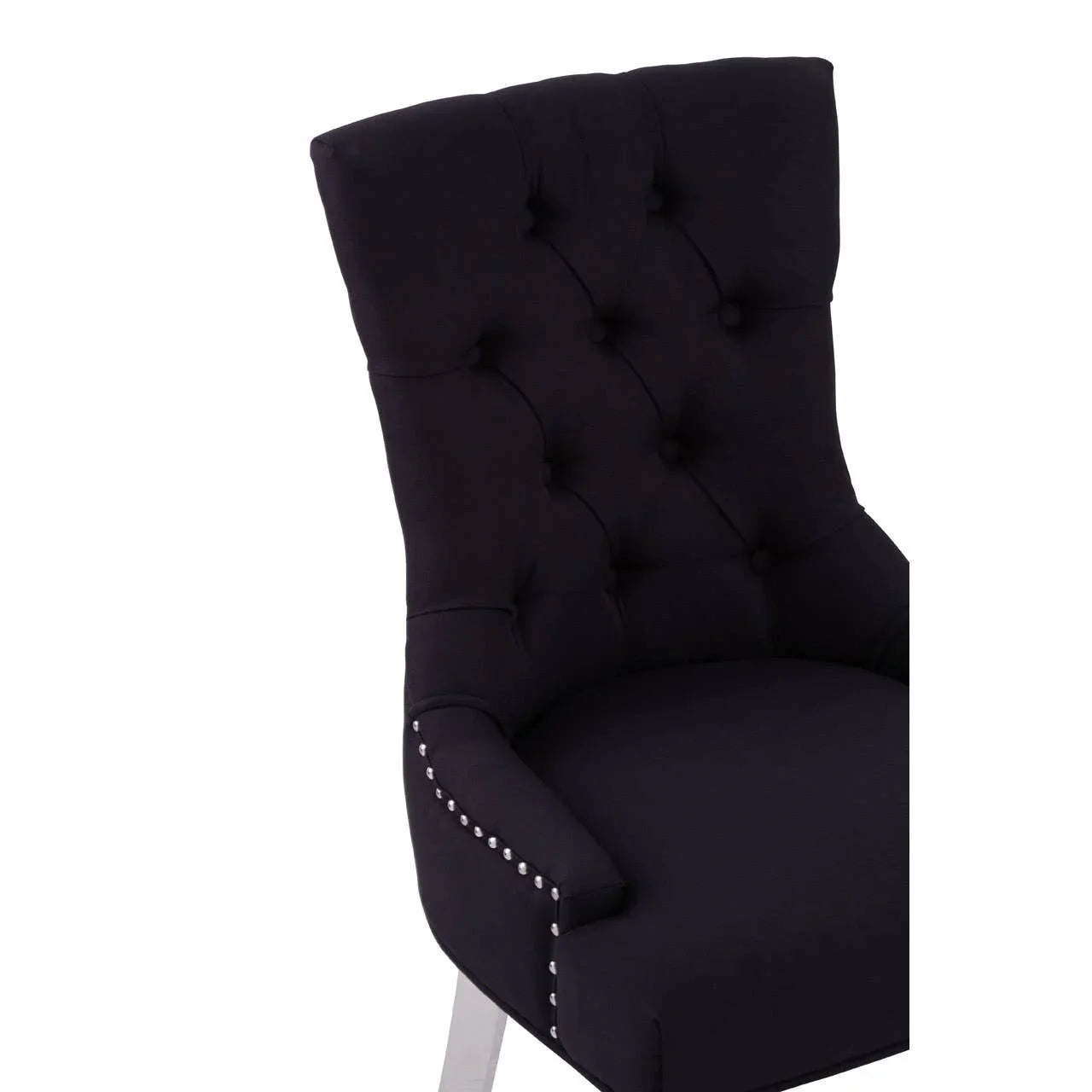 Modern Button-Back Dining Chair