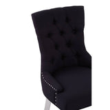 Modern Button-Back Dining Chair