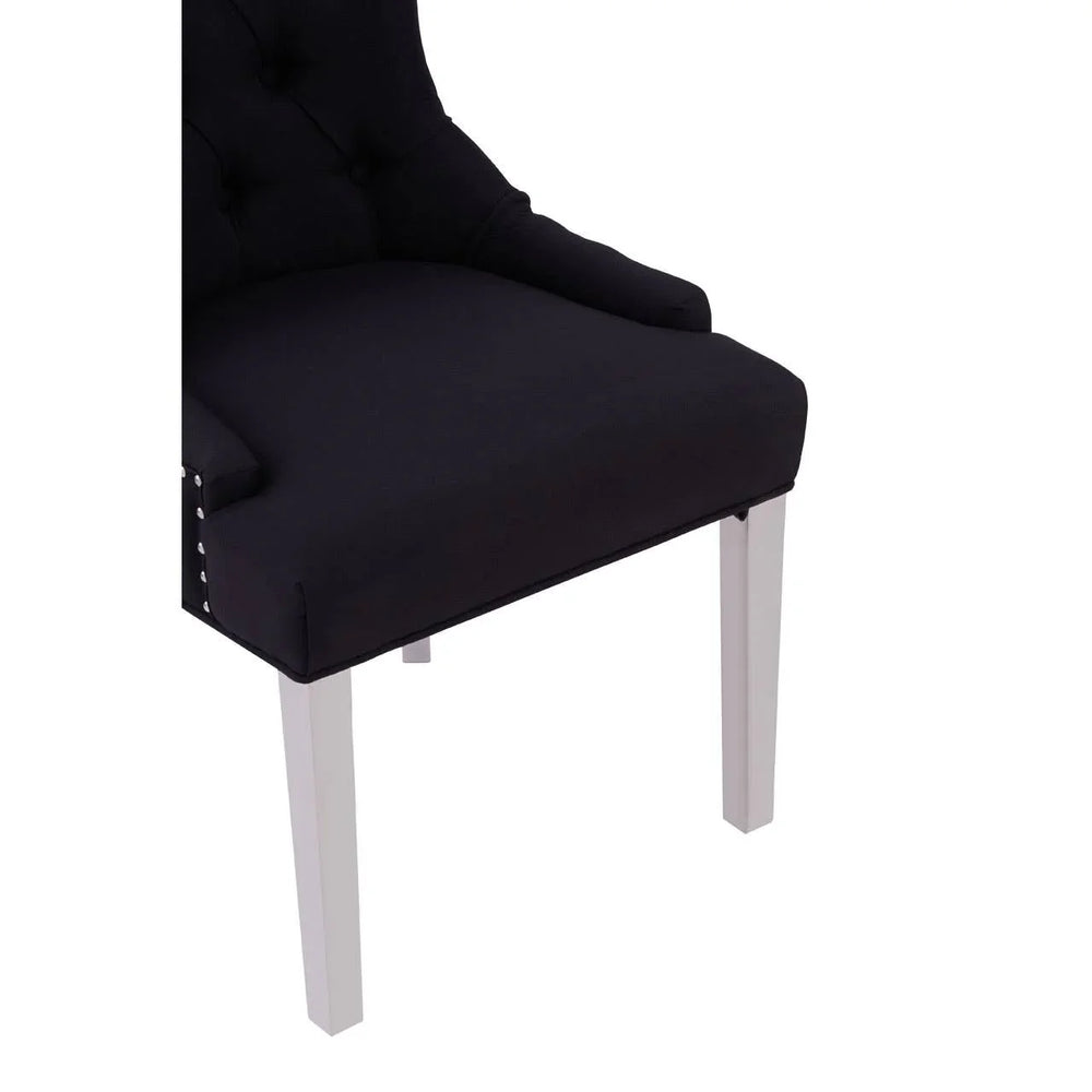 Modern Button-Back Dining Chair