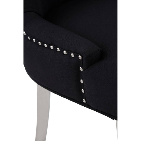 Modern Button-Back Dining Chair