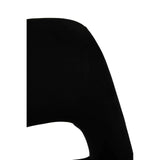 Luxe Black Velvet Dining Chair