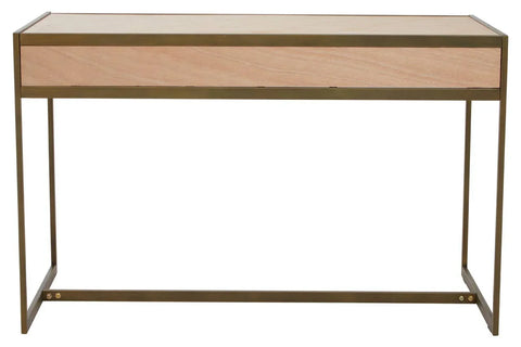 Oak Veneer Computer Desk