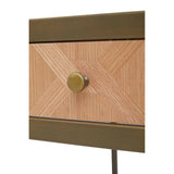 Oak Veneer Computer Desk