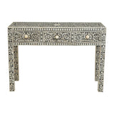 Bone Inlay Floral Desk