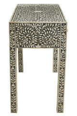 Bone Inlay Floral Desk