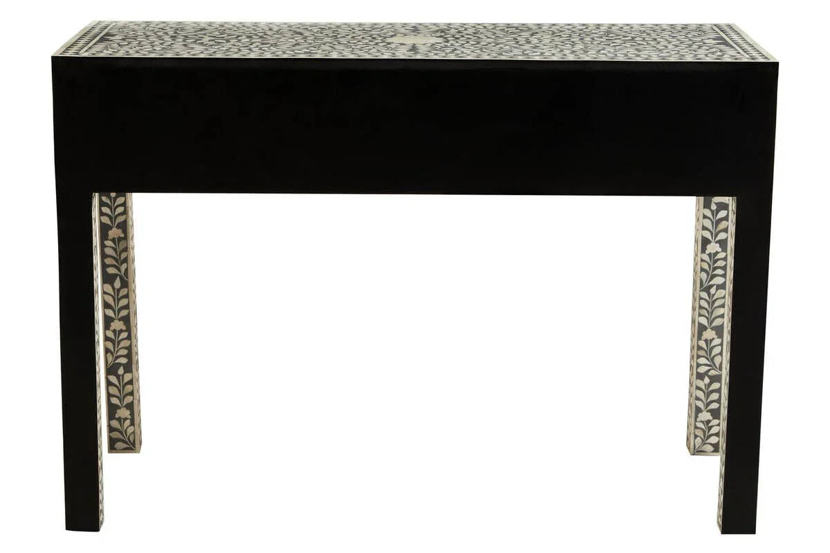 Bone Inlay Floral Desk