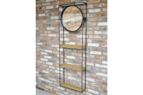 Industrial Wall Unit with mirror - 5939