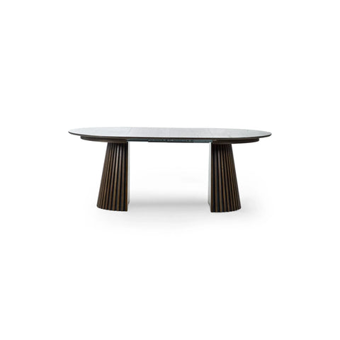 Arya Extending Dining Table - Brown - ARY001
