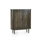 Arya Drinks Cabinet - Brown - ARY007
