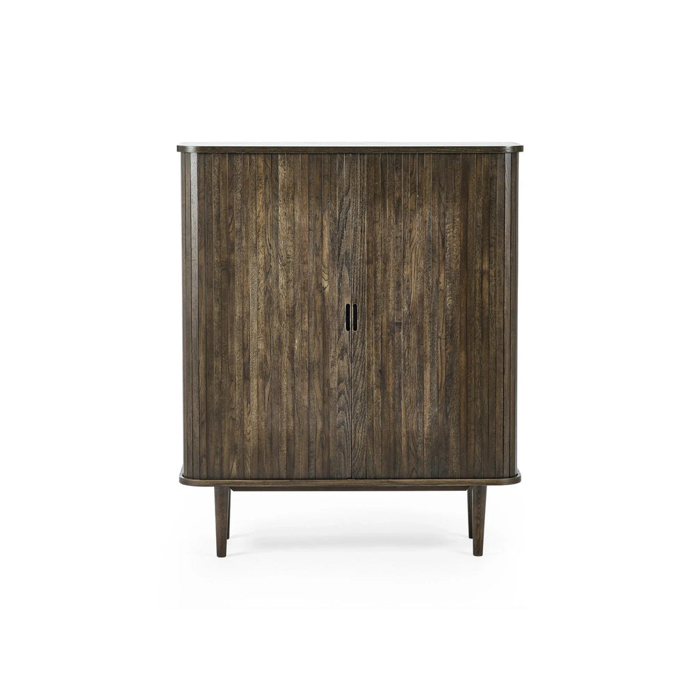 Arya Drinks Cabinet - Brown - ARY007