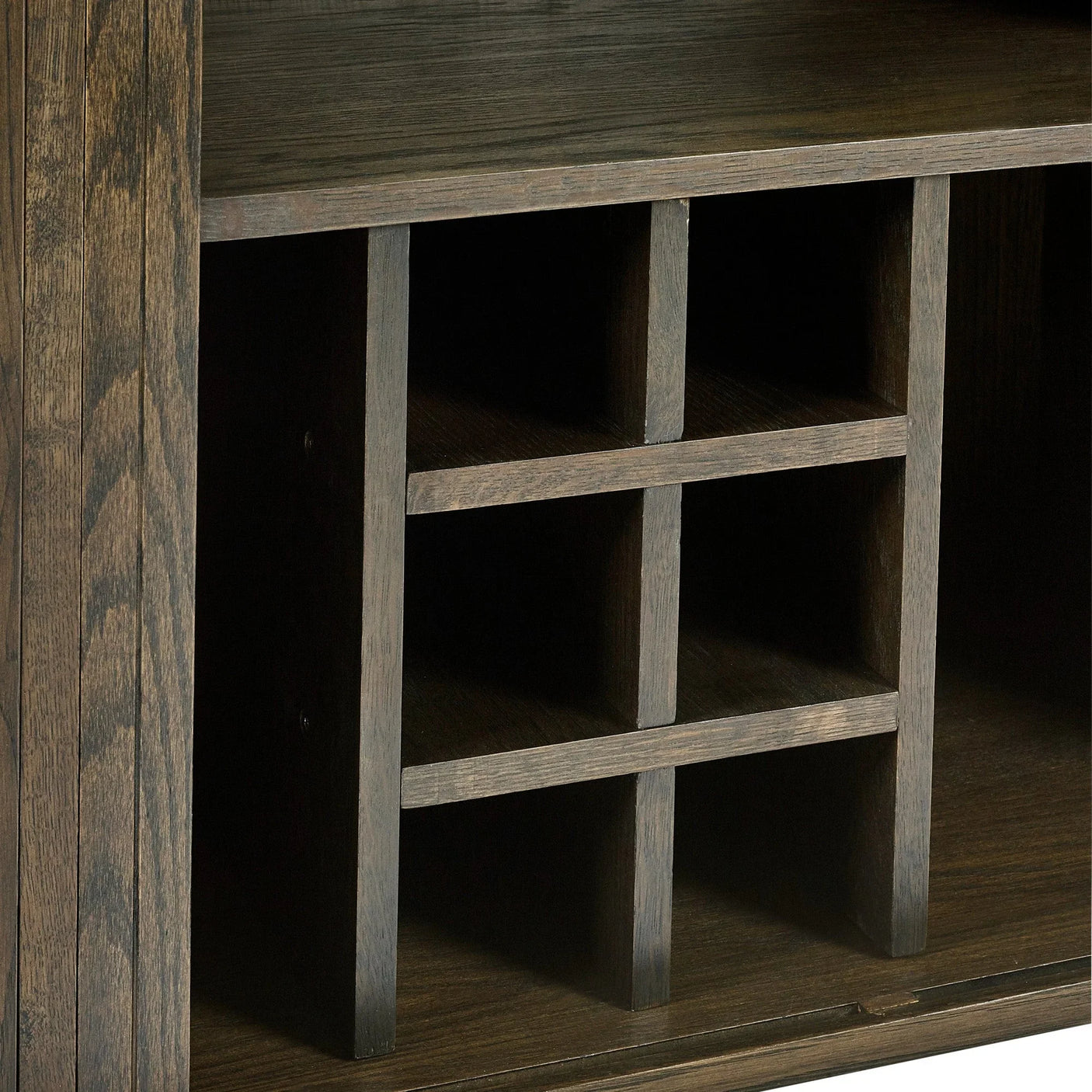 Arya Drinks Cabinet - Brown - ARY007