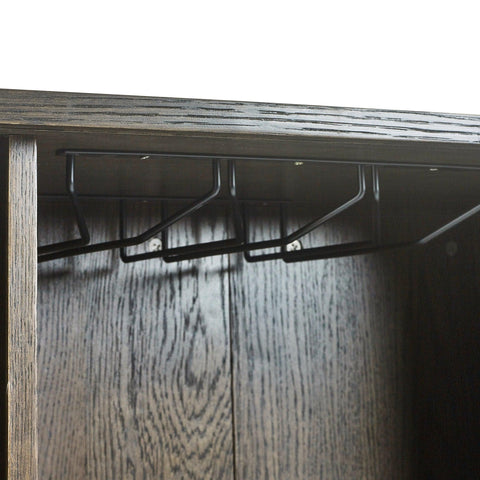 Arya Drinks Cabinet - Brown - ARY007