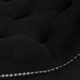Black Velvet Bench