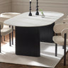 Bolivia Oval Dining Table - White - BOL002
