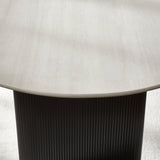 Bolivia Oval Dining Table - White - BOL002