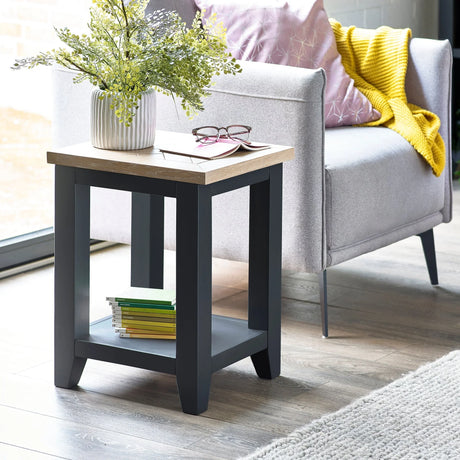 Bordeaux Lamp Table - Dark Grey - BOR105