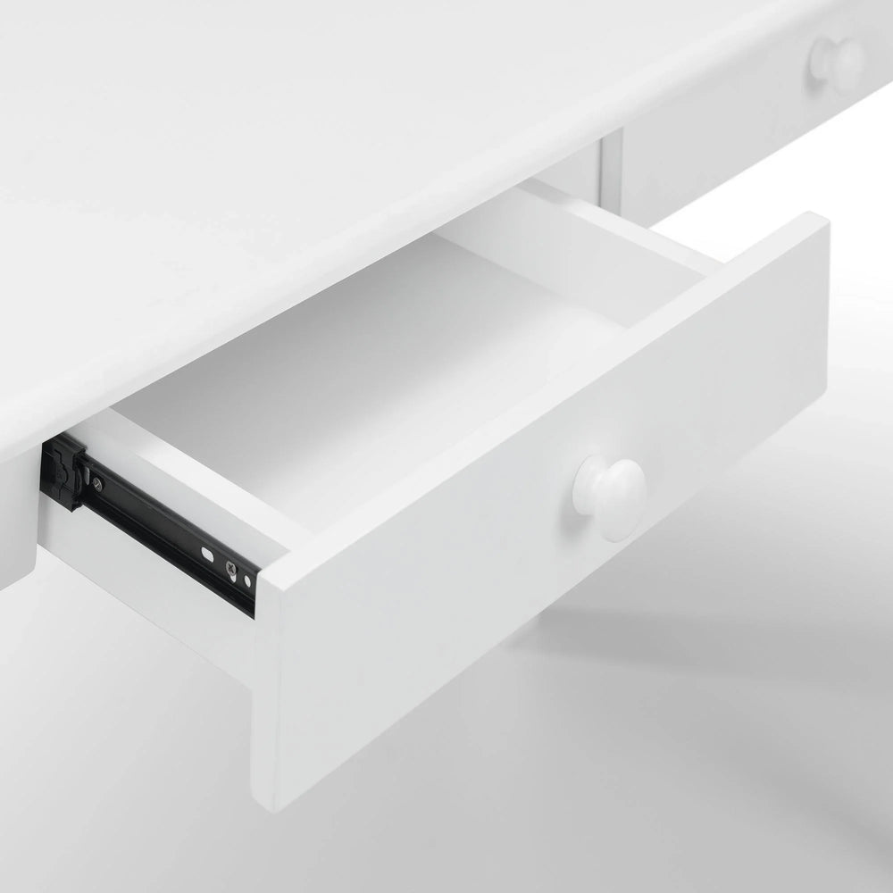 Carrington White Desk - White - CAR201