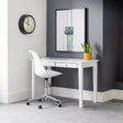 Carrington White Desk - White - CAR201