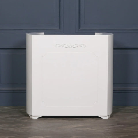 White Reception Desk