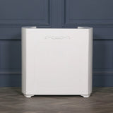 White Reception Desk